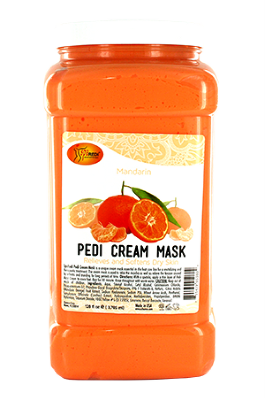 Spa Redi-27 Mandarin Pedi Cream Mask (128oz)