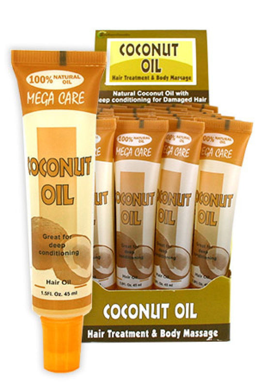 Sunflower-15 Mega Tube Hair Oil (1.5oz/24pc/ds)-Coconut