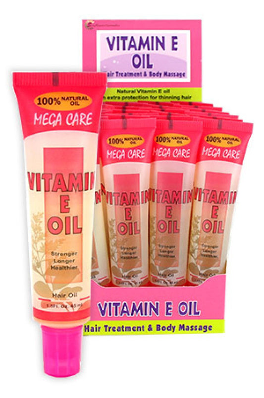 Sunflower-20 Mega Tube Hair Oil (1.5oz/24pc/ds)-Vitamin E