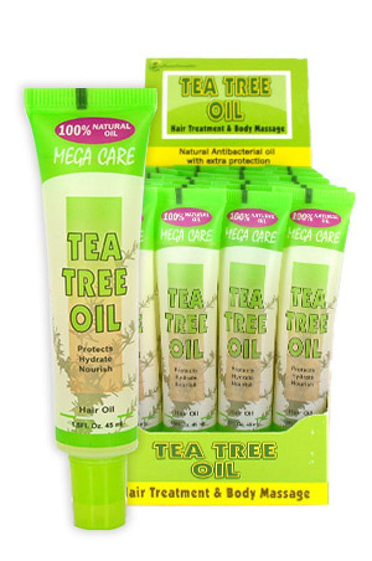 Sunflower-22 Mega Tube Hair Oil (1.5oz/24pc/ds)-Tea Tree