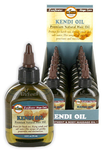 Sunflower-5 Diffel Premium Natural Hair Oil (2.5oz)-Kendi