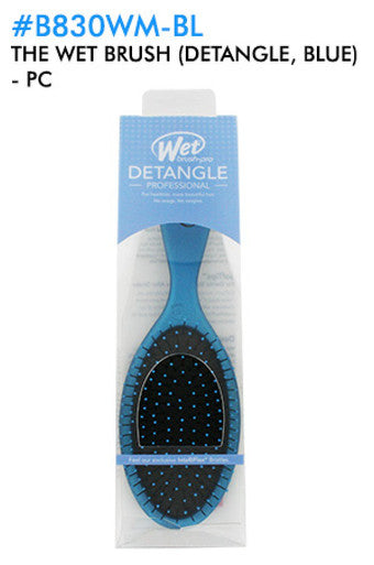 B830WM-BL La brosse humide (démêlante, bleue) -pc