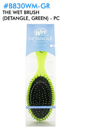 B830WM-GR La brosse humide (démêlante, verte) -pc