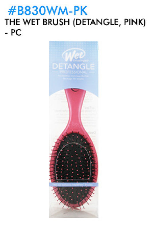 B830WM-PK The Wet Brush (Detangle, Pink) -pc