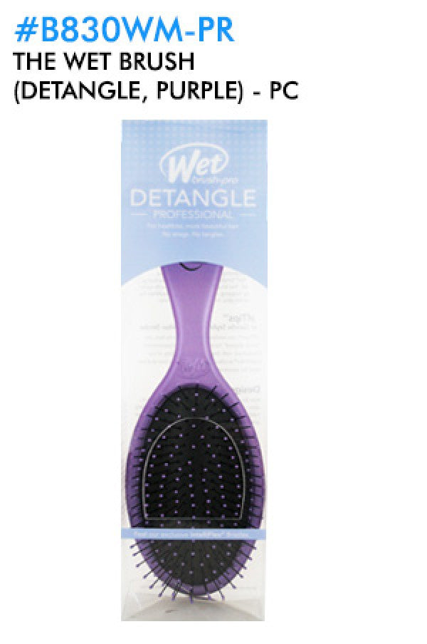 B830WM-PR The Wet Brush (Detangle, Purple) -pc