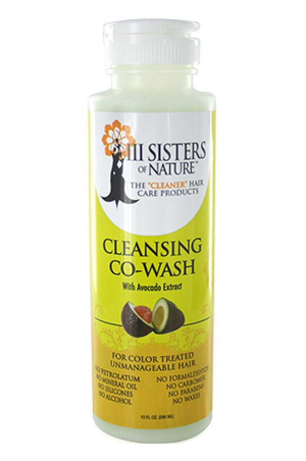 Three Sisters of Nature-8 Cleansing Co-Wash w/Avocado Extract (10oz)