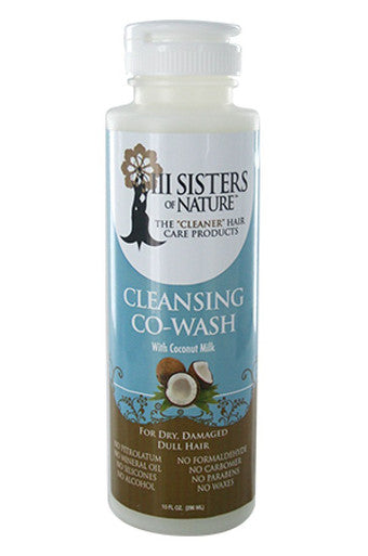 Three Sisters of Nature-9 Cleansing Co-Wash w/Coconut Milk (10oz)