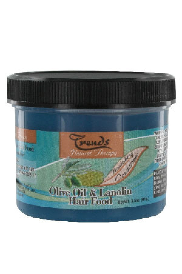 Trends-4 Olive Oil & Lanolin Hair Food - 4.5 oz