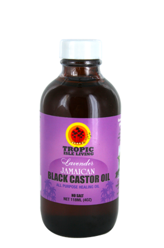 Tropic Isle Living-3 Jamaican Black Castor Oil Lavender (4oz)