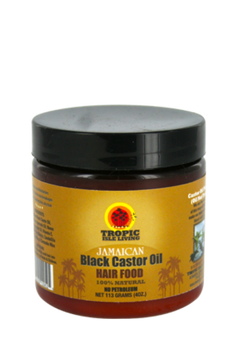 Tropic Isle Living-6 Jamaican Black Castor Oil Hair Food (4oz)