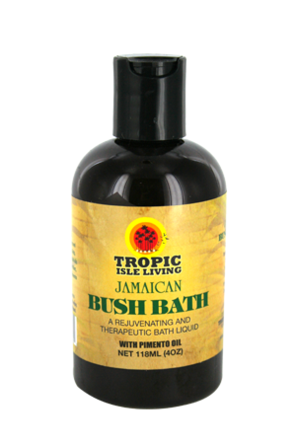 Tropic Isle Living-9 Jamaican Bush Bath w/ Pimento Oil (4oz)