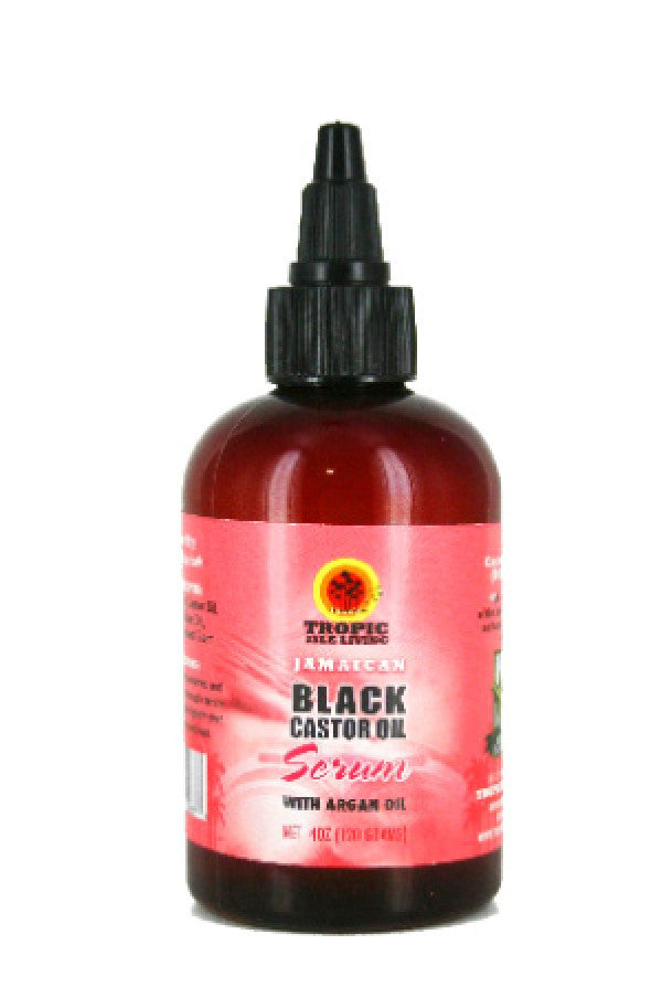 Tropic Isle Living-13 Black Castor Oil Serum With Argan Oil (4oz)