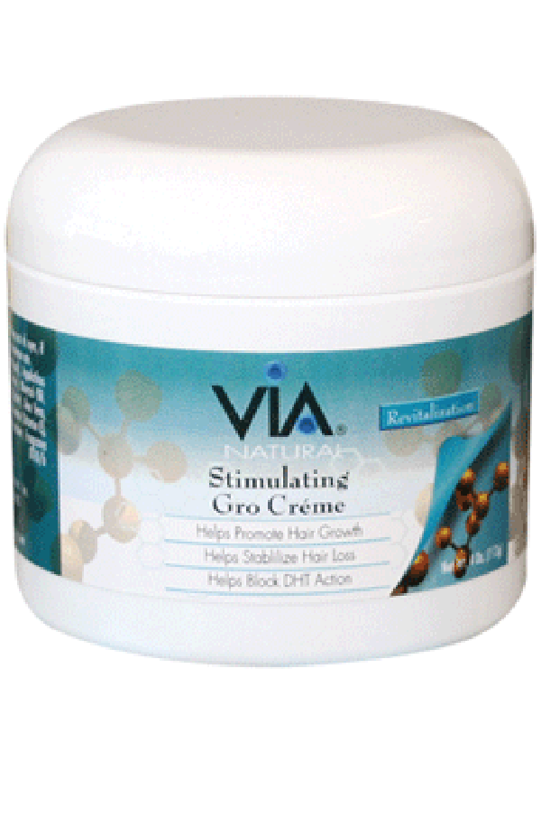 Via Natural-27 Stimulating Gro Cream -6oz
