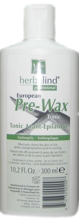 Herbalind European Pre-Wax Tonic 300ml - 10.2 fl. oz.