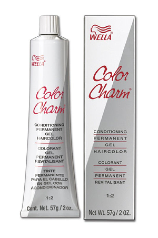 Wella-4 Color Charm Conditioning Permanent Gel Hair color-2oz