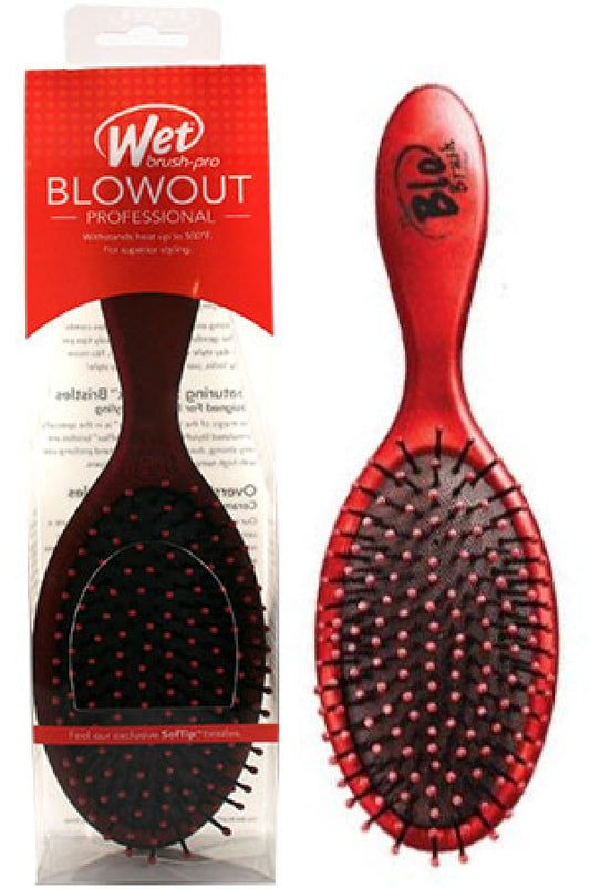 B830W-BLO/RD The Wet Brush (Blowout w/Polytips, Red) -pc