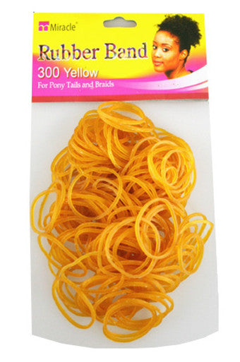 Miracle-0652 Rubber Band 300 Yellow -dz