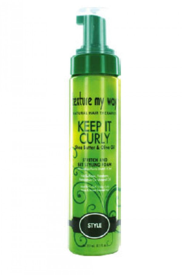 Africa's Best-96 Texture My Way Keep It Curly Foam - Style (8.5oz)
