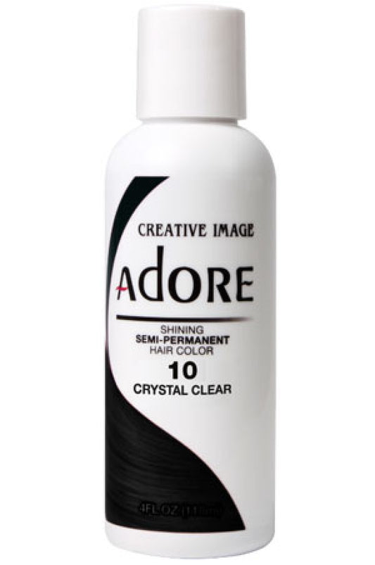 Adore-1 Semi Permanent Hair Color (4 oz)- 10 Crystal Clear