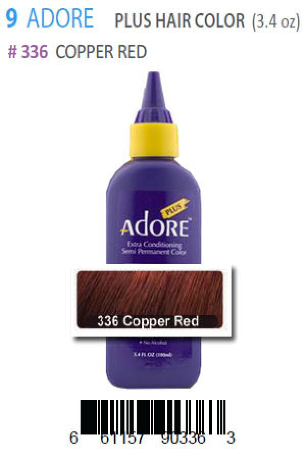 Adore-9 Plus Hair Color 336 Copper Red