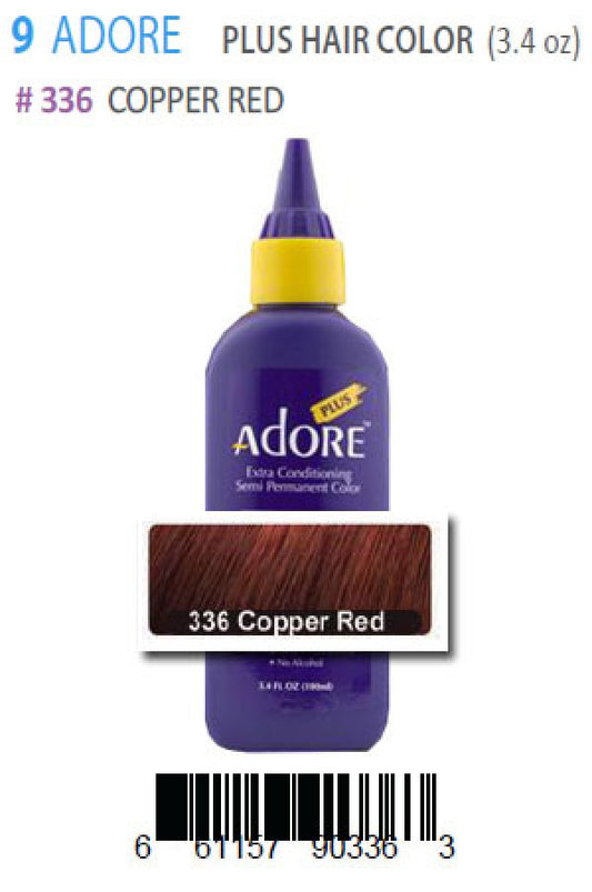 Adore-9 Plus Hair Color 336 Copper Red