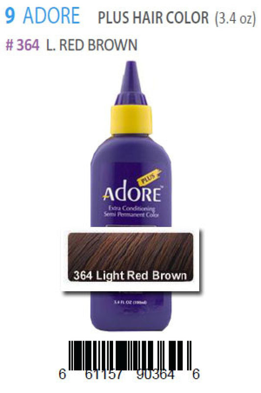 Adore-9 Plus Hair Color 364 L.Red Brown