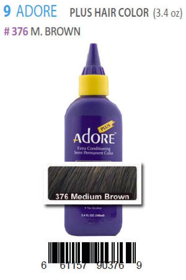 Adore-9 Plus Hair Color 376 M.Brown