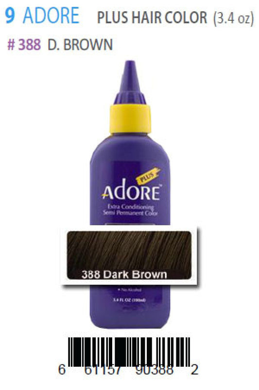 Adore-9 Plus Hair Color 388 D.Brown