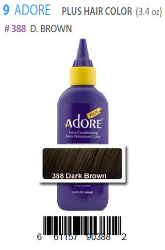 Adore-9 Plus Hair Color 388 D.Brown