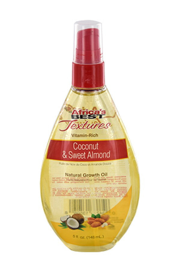 Africa's Best-106 Textures Coco.&Sweet Almond Growth Oil(5oz)
