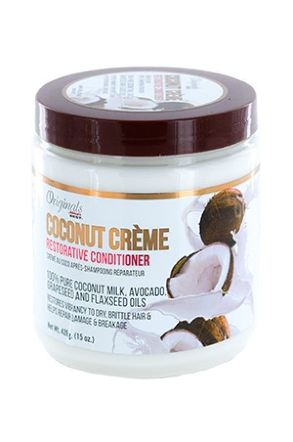 Africa's Best-114 Originals Coco Creme Restorative Conditioner(15 oz)