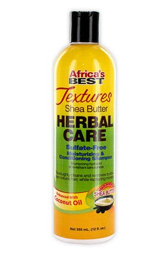Africa's Best-99 Texture Herbal Care Moist&Cond Shamp(12oz)