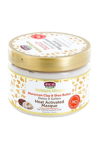 Masque hydratant à l'argile miracle et au beurre de karité African Pride-78 (12 oz)