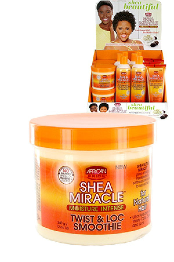 African Pride-69 Shea Miracle Twist & Loc Smoothie(12oz)