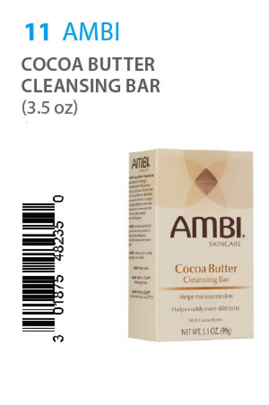 Ambi-11 Cocoa Butter Cleansing Bar(3.5oz)