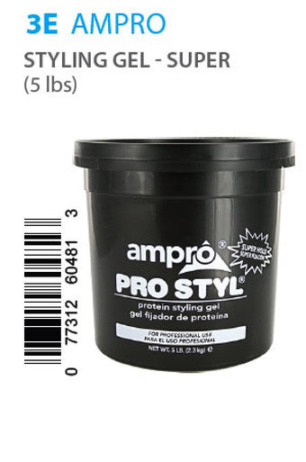 Ampro-3E Pro Styl Protein Styling Gel Super Hold (5LB)