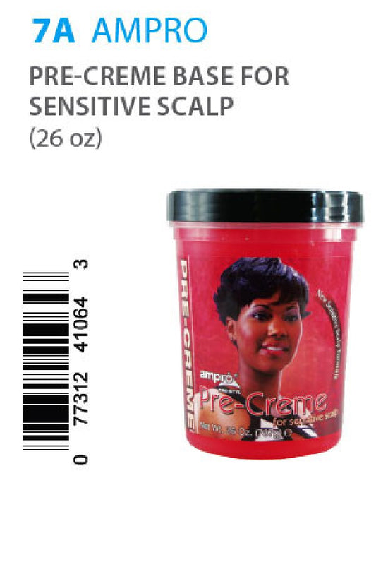 Ampro-7A Pre-Creme Base for Sensitive Scalp (12.5 oz)