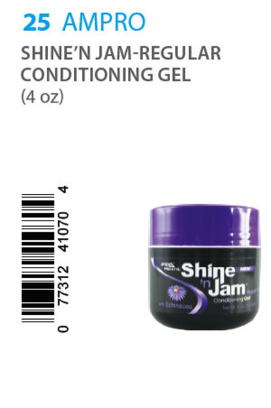 Ampro-25 Shine'n Jam - Regular Conditioning Gel (4 oz)