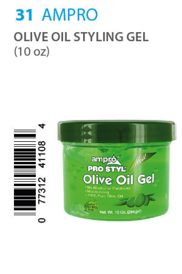 Ampro-31 Olive Oil Styling Gel (10 oz)