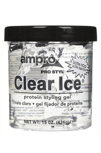 Ampro-4C Clear Ice Protein Styling Gel Ultra Hold (15 oz)