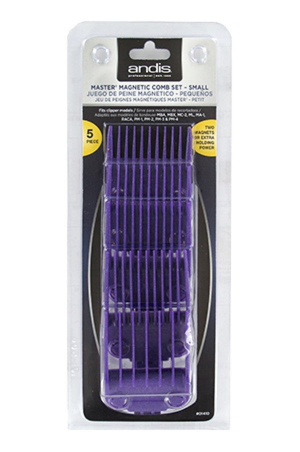 Andis   Master Magnetic Combs Set 5pcs 01410