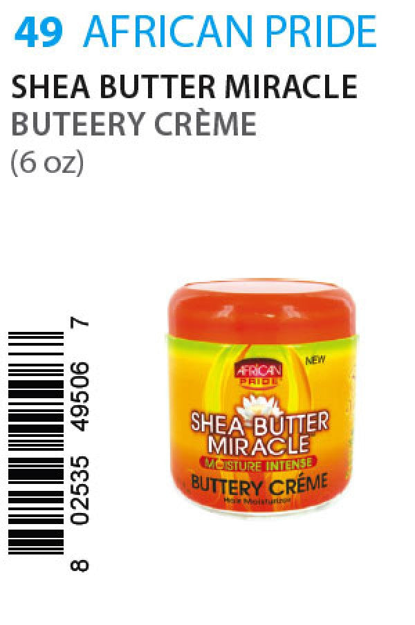 African Pride-49 SB Miracle Buttery Creme (6oz)