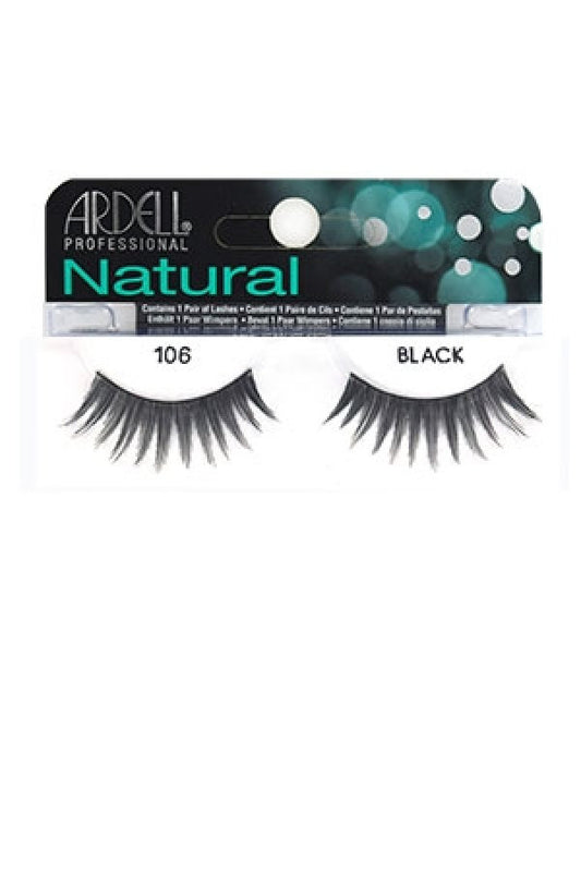 Ardell Natural Eyelashes 106 (Black)