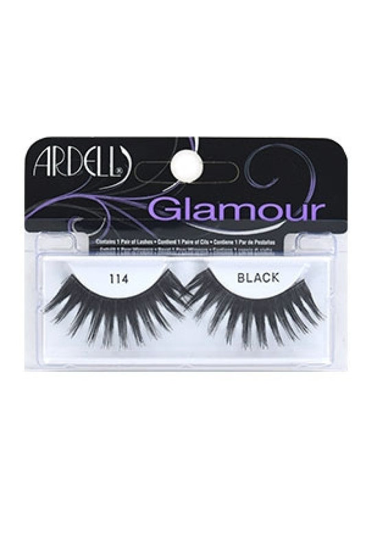 Ardell Glamour Eyelashes 114 (Black)