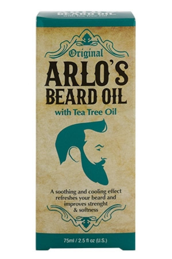 ARLO'S-3 Beard Oil w/ Tea Tree Oil (2.5 oz)