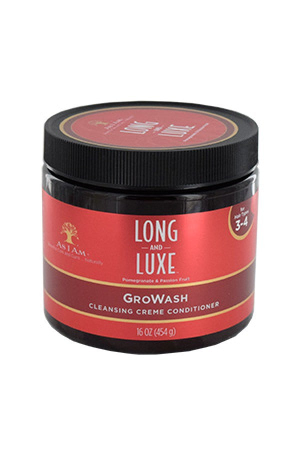 As I Am-22 Long & Luxe Gro Wash (16 oz)