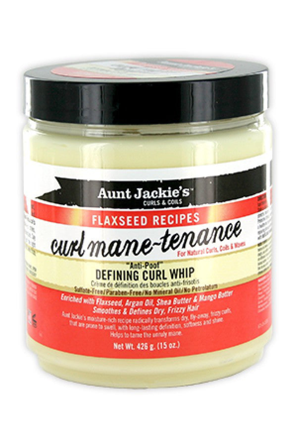 Aunt Jackie's-12 Flaxseed Recipes Defining Curl Whip (15oz)