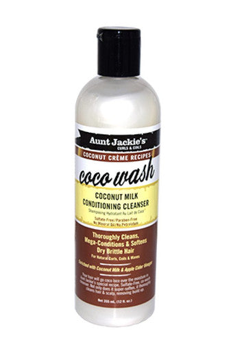 Aunt Jackie's-24 Coconut Creme Coco Wash Cleanser(12oz)
