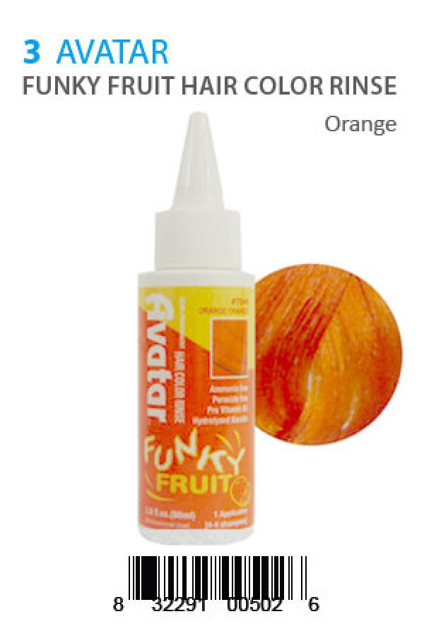 Avatar-5 Funky Fruit Hair Color Rinse Orange