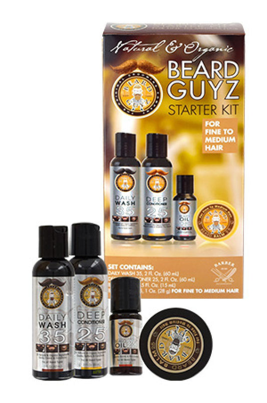 Beard Guyz-6 Starter Kit Fine/Medium(inner 4pcs)